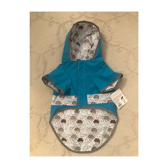 Dog Reversible Raincoat Medium